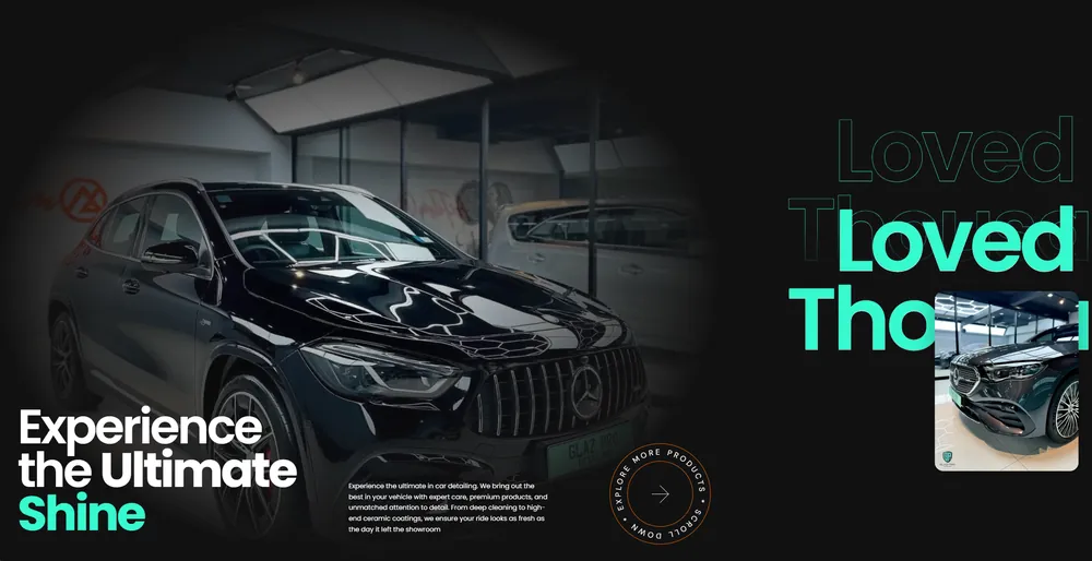 Glaz Pro Detailing — Automotive · Web